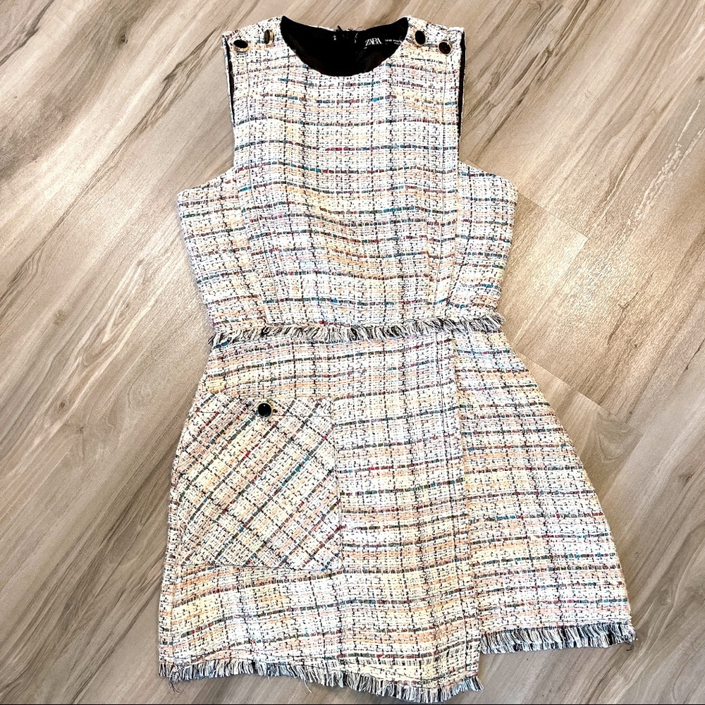 Tweed Jumpsuit